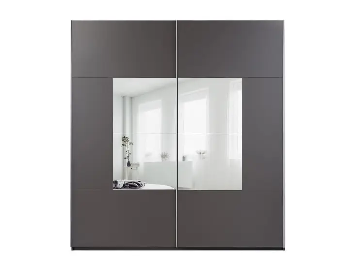Gardrób XIX/203 tükrös gardrób grafit Outlet