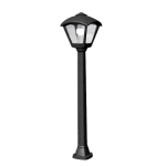 DARIO 250 LED GARDEN FIXTURE 8.5W CCT IP55 BLACK Biztonságos fizetés