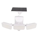 TRIPLE SOLAR FLOODLIGHT 15W IP54 WITH SENSOR, BLAC Exkluzív ajánlat
