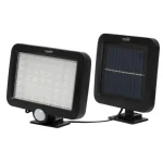 Home FLP250SOLAR napelemes LED reflektor, 250 lm, PIR mozgásérzékelő, 120° 5m, 56 db hidegfehér SMD LED, energiatakarékos, műanyag, IP44 FLP250SOLAR Végkiárusítás