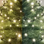 Legkelendőbb Home LED305WWWH LED-es dual color fényfüzér, kül- és beltéri kivitel, 300 db melegfehér/hidegfehér LED, 21 m füzérhossz LED305WWWH