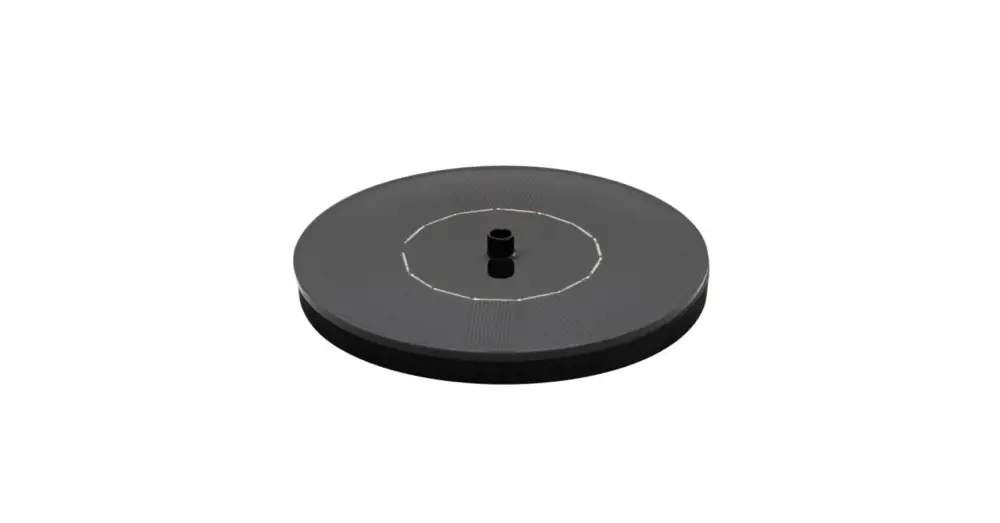 Home SWF02 napelemes kerti szökőkút, hat szórófej, 40cm vízoszlop, IPX8, automatikus, elem nélküli működés SWF02 Gyors kiszállítás