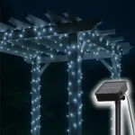 Home SLC100WH szolár fényfüzér, 100db hidegfehér LED, 7m hosszúság, zöld vezeték, kültéri kivitel SLC100WH Olcsóbb