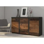 Rumba komód 3D old wood/ matera Biztonságos fizetés
