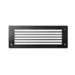 Exkluzív ajánlat LETI 300GL FALI LÁMPA BEÉPÍTETT 1XE27 IP66 FEKETE