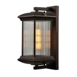 ALAN GARDEN WALL LAMP BLACK, IP54 Rendeld meg most