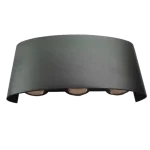 Outlet LED FALI LÁMPA 6X1W 4000K IP54 FEKETE