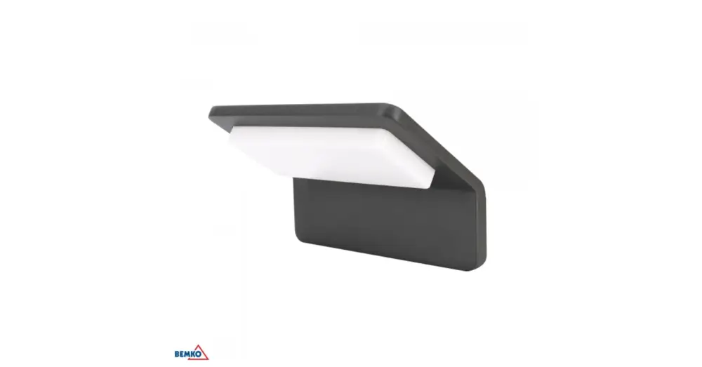 LED fali világítás 13W 3000K 1040lm IP65 120x180mm grafit Vedd meg most