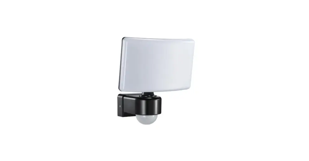 Biztonságos fizetés Melio 30W 4000K SMD LED homlokzati lámpa Fekete + érzékelő