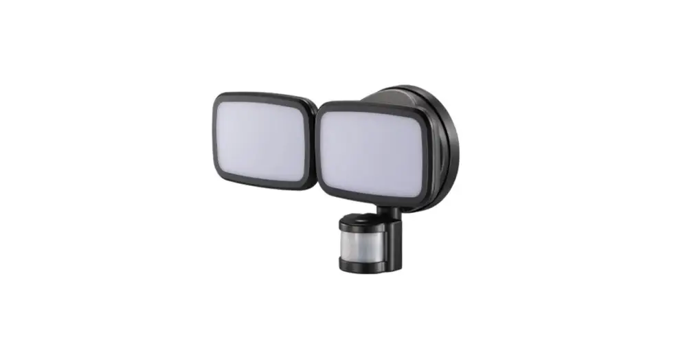 Árengedmény Cori 20W 4000K SMD LED fényvető fekete + érzékelő