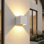 Kira Homlokzati/Falilámpatest LED 6W állítható fehér Outlet