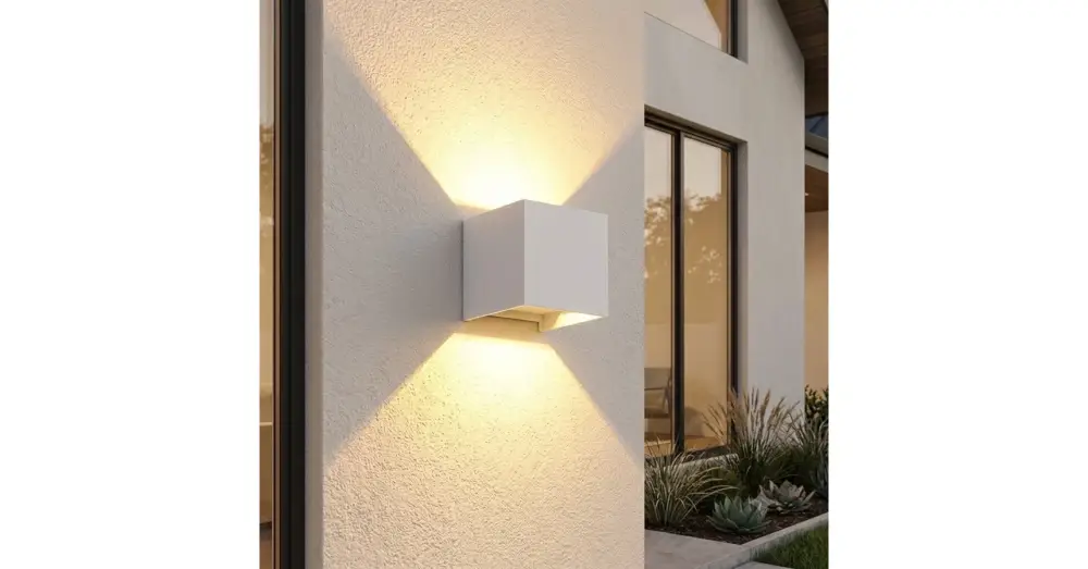 Kira Homlokzati/Falilámpatest LED 6W állítható fehér Outlet