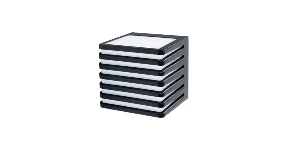 Legjobb ár Cube-3 GX53 építészeti lámpatest, fekete