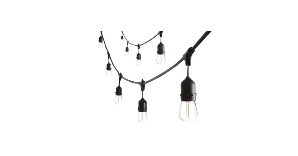 Expressz kézbesítés LED füzér 24V 15m 15x E27