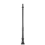 KARMEL POLE 3000ММ WITH DOOR, BLACK Biztonságos fizetés