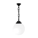 Különleges ajánlat GLOBE 250 OPAL GARDEN HANGING LAMP 1XE27 IP55 BL