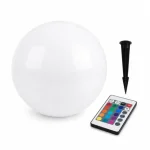 LED kerti gömb lámpa RGB 30cm fehér Akkumulátoros Különleges ajánlat
