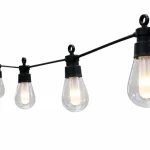 Vedd meg online LED fényfüzér 24V 6,5m 10x LED 2700K könnycsepp alakú