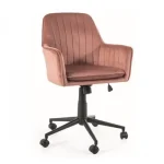 Rendeld meg most Q-886 Velvet forgószék antik rózsaszín (Bluvel 52)