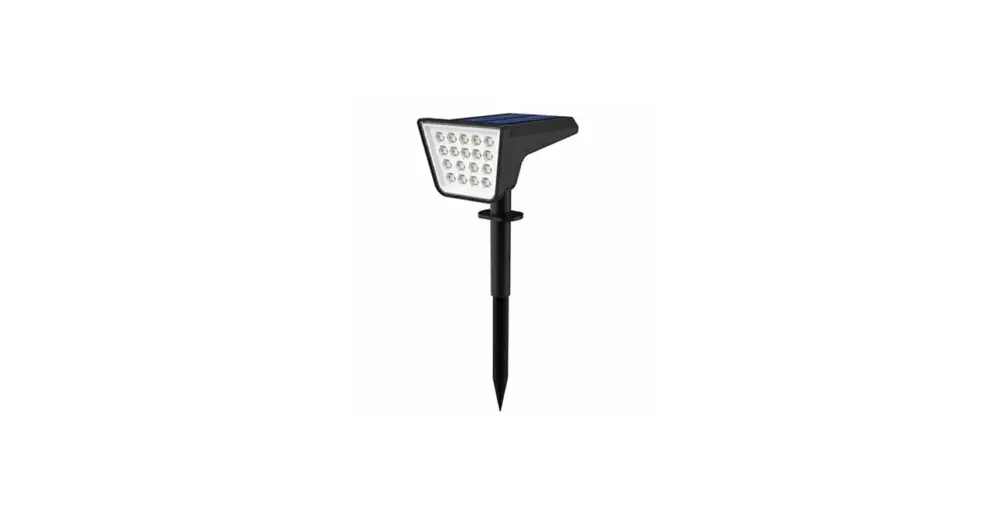 LED napelemes lámpa, beépíthető, RGBW reflektor Szuper akció