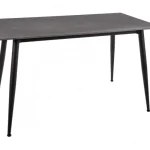 Vedd meg most Rion asztal 130x70 szürke/ fekete