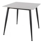 Legnépszerűbb Rion asztal 80x80 fehér/ fekete