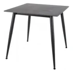 Olcsó Rion asztal 80x80 fekete