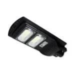 LED utcai napelemes lámpa 100W IP65 PIR 6000K távirányítóva Expressz kézbesítés