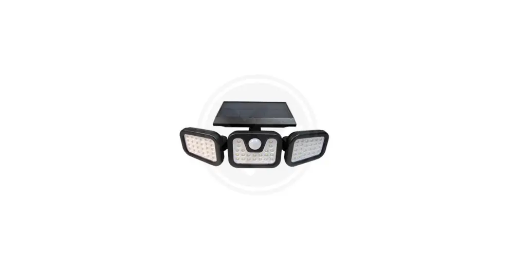Árengedmény Napelemes LED fényszóró IP65 74xSMD PIR