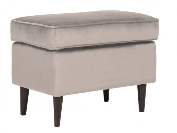 Ron Velvet lábtartó bézs bluvel 28/ wenge puff Legnépszerűbb