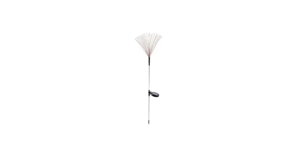 Csak ma LED napelemes kerti lámpa, leszürható pitypang, 84 cm