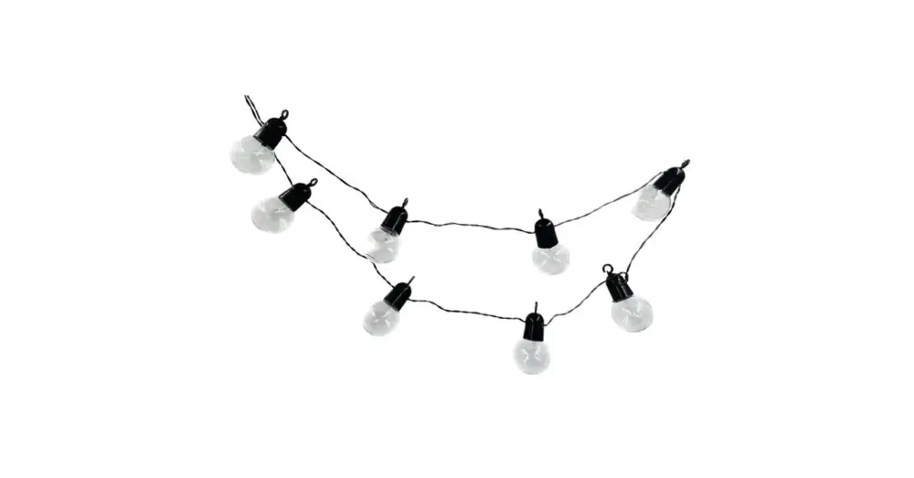 Olcsóbb Napelemes LED füzér 10 LED 335cm