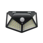 LED napelemes lámpa 100xSMD mozgás- és szürkületérzékelő Expressz szállítás