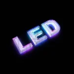 Ruso KOM3W3D vitrin LED világítás (négyzet) Akciós ár
