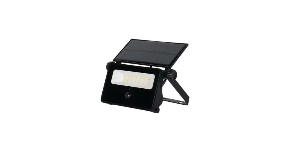 Expressz szállítás Polos SMD Solar LED fényvető 20W 4500K Fekete