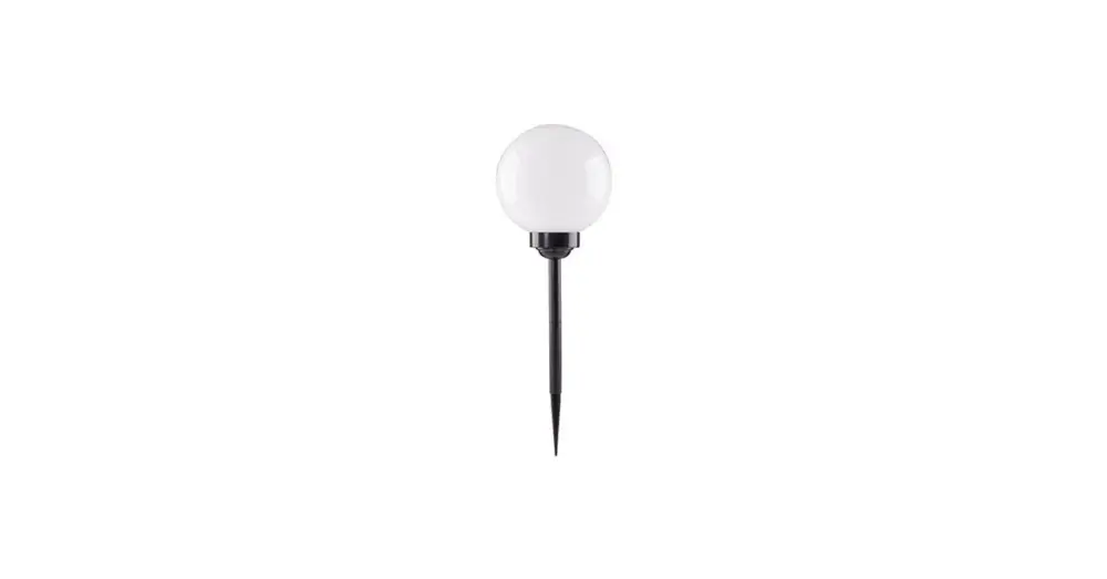 LED napelemes lámpa, leszúrható kerti labda, 25 cm Expressz kézbesítés