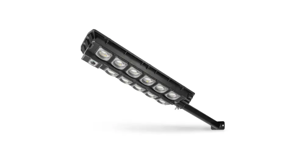 Entac LED Szolár Utcai Lámpa – 80 W, 1500 lm, távirányítóval, mozgásérzékelővel, automata Dimm funkcióval Szuper akció