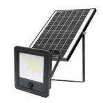 Olcsó Home FLP1800SOLAR napelemes LED reflektor, 112 db SMD LED, 1800lm, mozgásérzékelő, IP65 védettség, szolárpanel, távirányítható FLP1800SOLAR