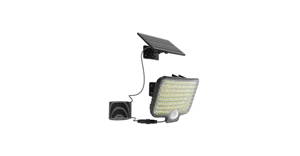 Expressz kézbesítés Napelemes LED reflektor IP44 120xSMD PIR