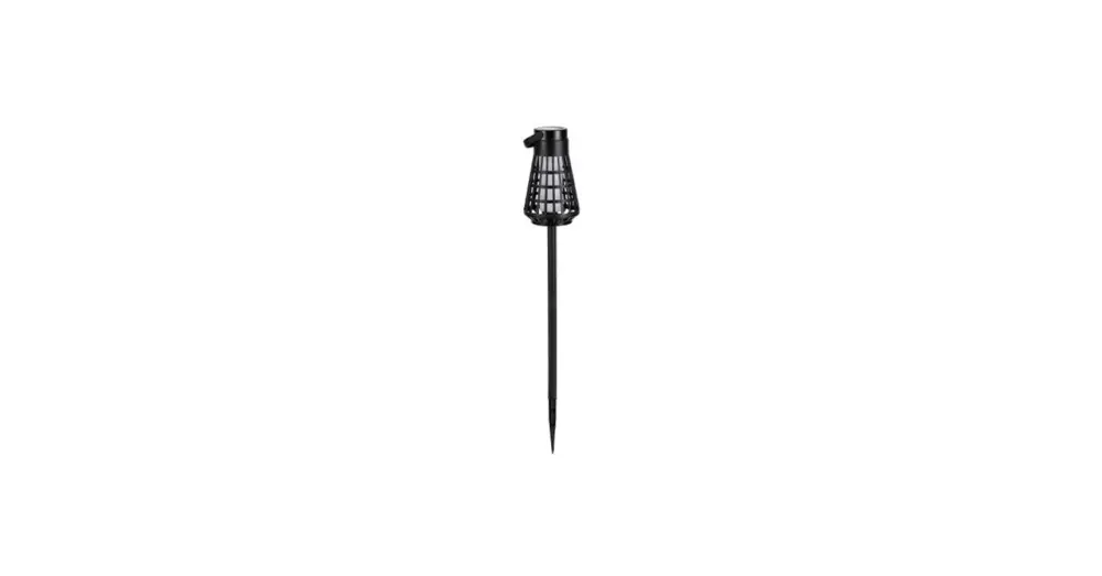 Különleges ajánlat LED napelemes lámpa, lámpás, 50 cm, tűz, 2 az 1-ben