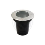 Expressz kézbesítés Kerek LED GU10 padló lámpatest IP67 230V 110mm