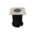 Expressz kézbesítés Led padló, taposó lámpatest GU10 foglalatú négyzet IP66 230V 108mm