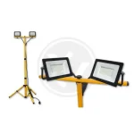 Tiga LED SMD reflektor állvány 2x30W 5500K készlet Akciós ár