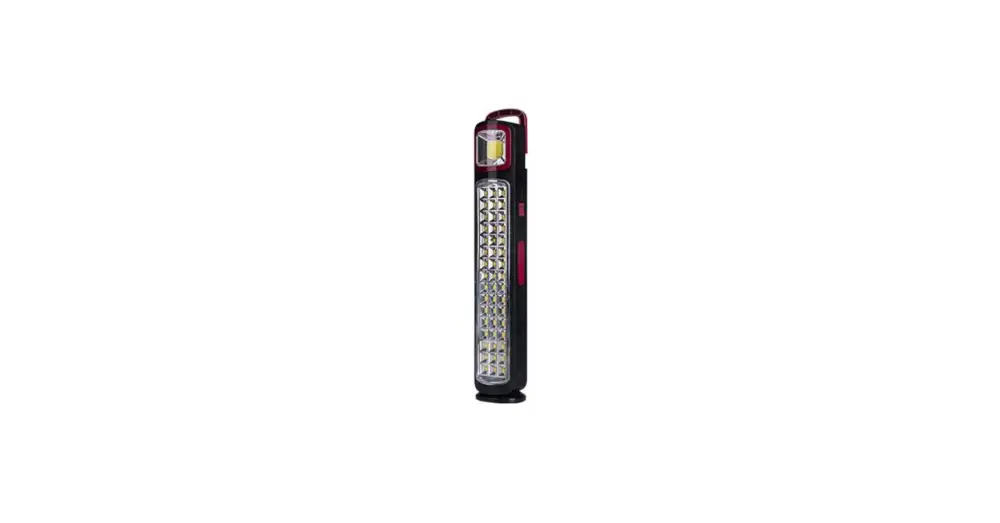 Utolsó esély LED műhelylámpa 12,8W LED + COB napelem
