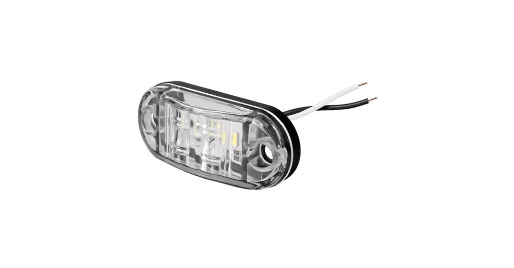Kedvezmény LED jelzőlámpa 12-24V 2xSMD fehér