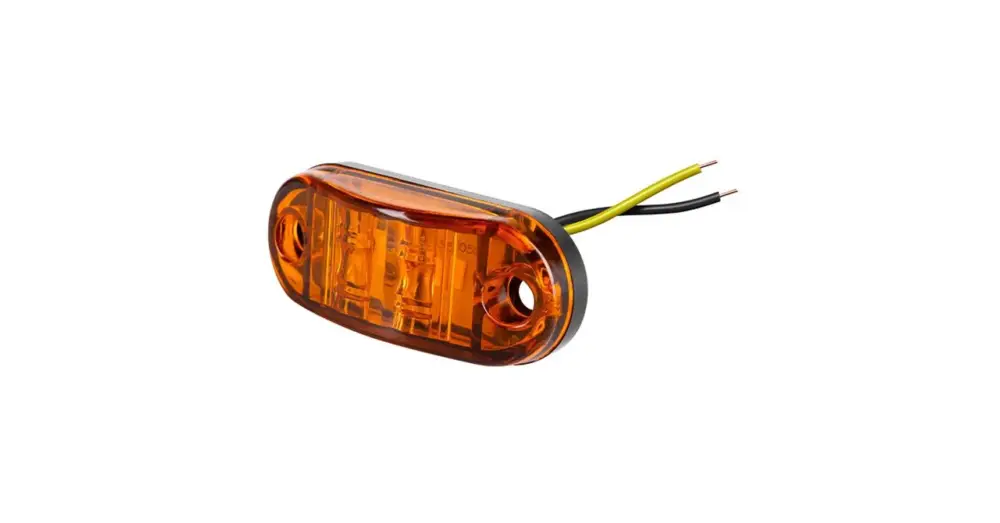 LED jelzőlámpa 12-24V 2xSMD narancs Ajánlat