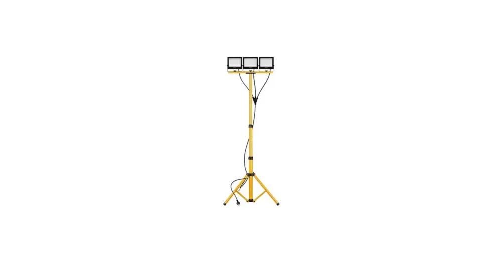 LED reflektor SMD Tiga szett, háromlábú állvánnyal, 3x50W, 4500K Különleges ajánlat