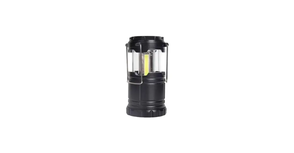 LED zseblámpa/kempinglámpa 3W COB 3xAA Biztonságos fizetés