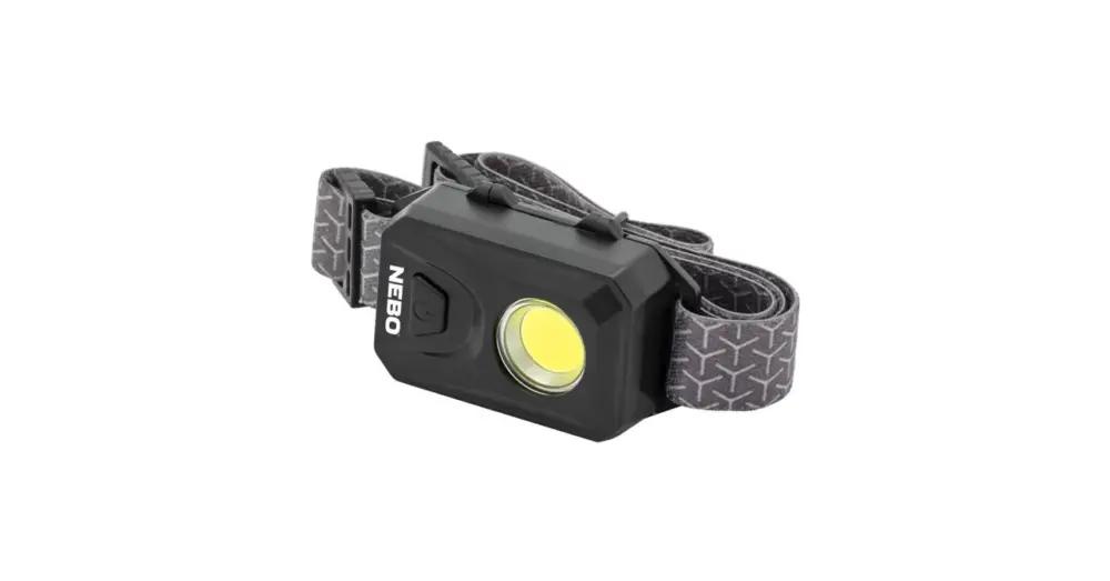 Árengedmény NEBO NEB-HLP-7000-G 150 fejlámpa, 150 lumen, COB LED, 3 üzemmód, elemes NEB-HLP-7000-G