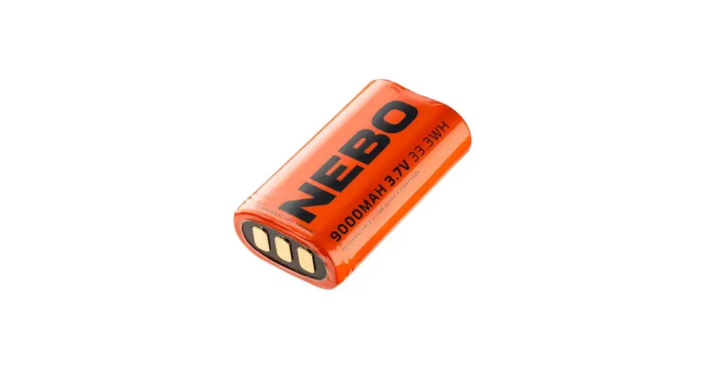 NEBO NEB-BAT-0006-G akkumulátor, 9000 mAh, 3,7 V, Li-ion NEB-BAT-0006-G Biztonságos vásárlás